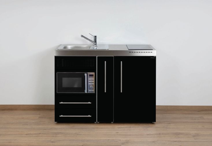 Mini-cuisine avec frigo, micro-ondes et vitrocéramique MPM120A (Pls Coloris)