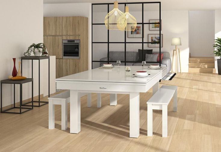 Billard convertible en table à manger René Pierre Lafite