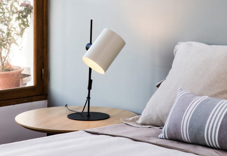 Lampe à poser en acier 55 x ⌀ 24 cm – Guadalupe