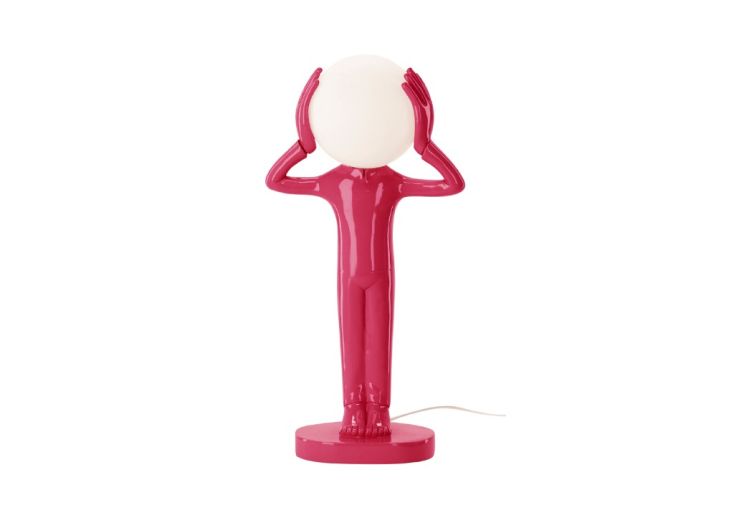 Lampe à poser en polyrésine Mitch – 27 x 18 x 52 cm