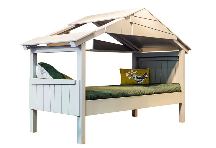 Lit Cabane en Bois Mathy by Bols Cabane Star 90 x 200 cm (Pls Coloris)