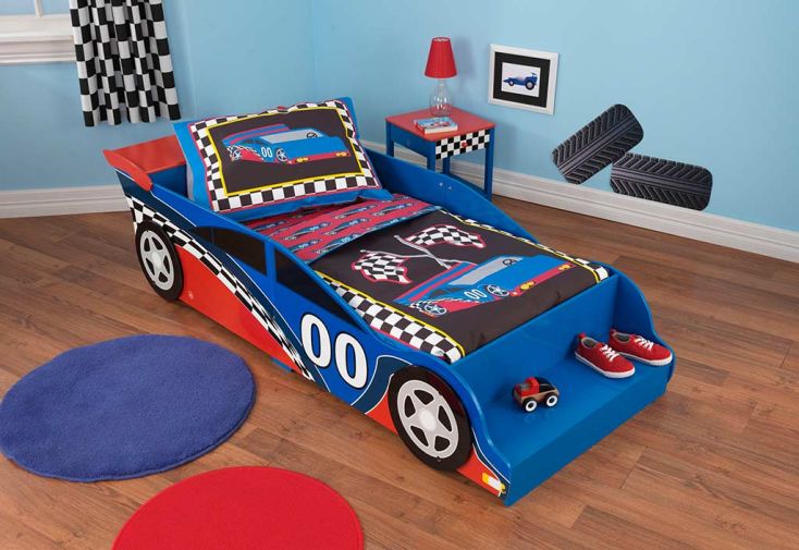 Lit pour Tout-Petits Voiture de Rallye