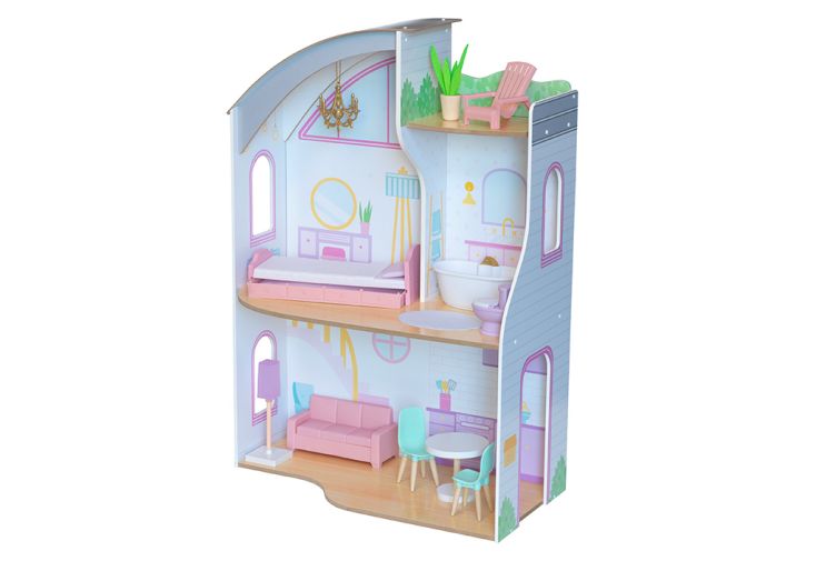 Maison de Poupées en Bois Kidkraft 90 cm – Elise