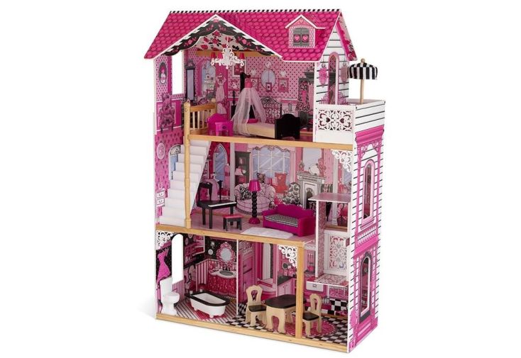 Maison de Poupées en Bois Amélia 1,20 m - Kidkraft