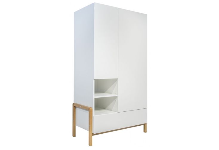 Armoire en bois pour enfants Victor – L 100 x l 55 x H 180 cm