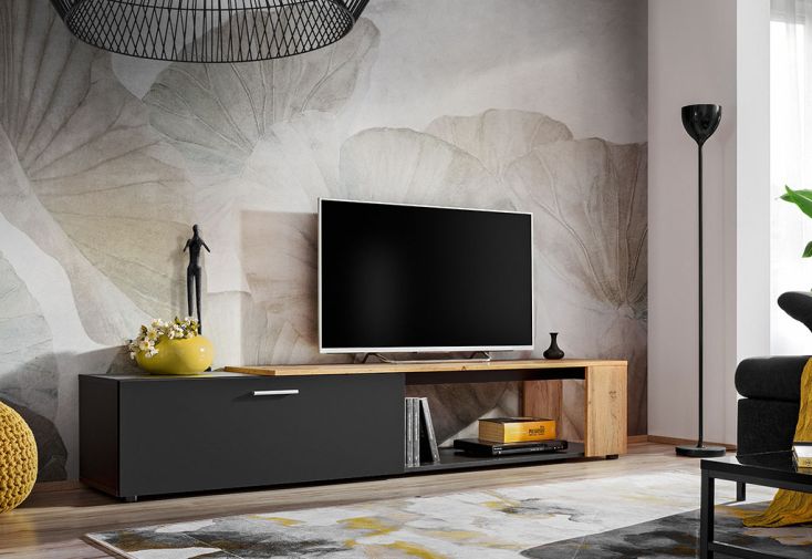 Grand meuble TV en bois – Maze II