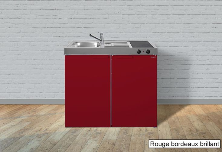 Mini-Cuisine avec Frigo et Vitrocéramique MK100 (6 coloris)