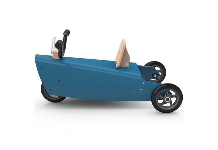 Porteur moto évolutif 2 en 1 éco-conçu en bois de hêtre