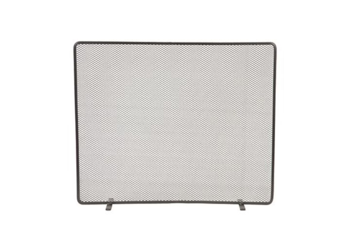 Pare-feu pour cheminée en acier – 60 x 50 cm