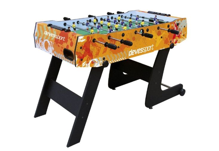 Babyfoot pliable sur roulettes - 121 x 61 x 81 cm