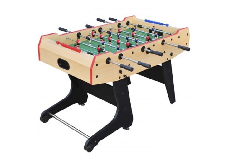 Babyfoot pliable en bois - 137 x 74,5 x 86 cm