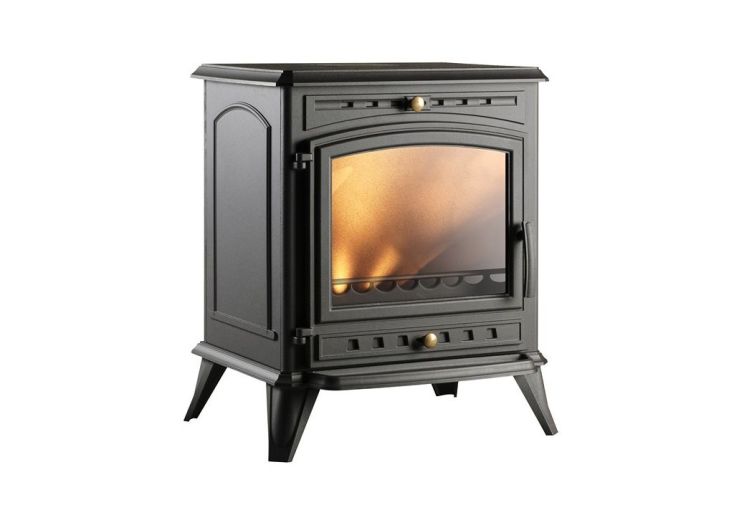 Poêle à Bois en Fonte Double Combustion Altea 8 kW