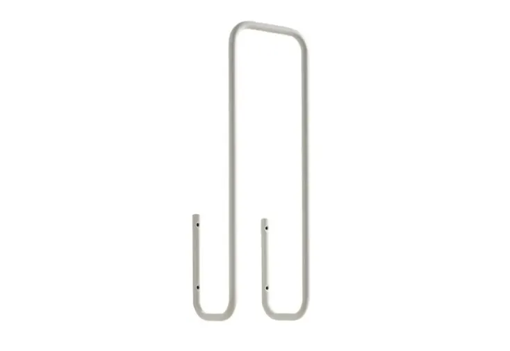 Porte-serviettes de bain mural en acier – 5 serviettes