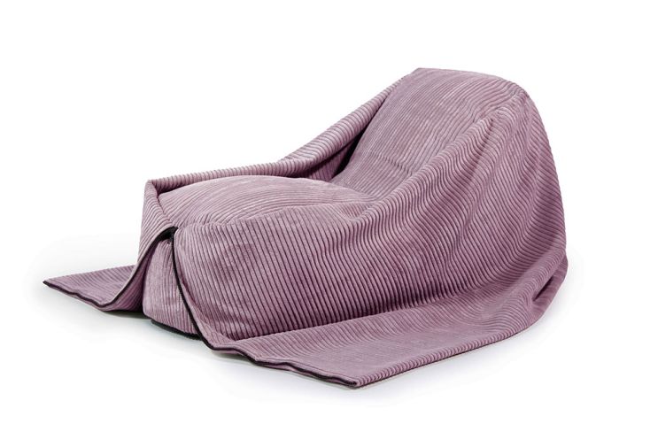 Pouf enfant en velours et polyester – Cocoon 120