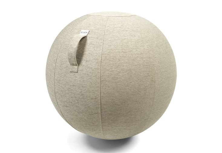 Pouf rond gonflable en tissu polyester