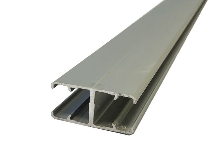 Profil H Connexion Aluminium pour Verre Synthétique 2m