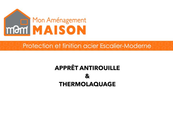 Finition acier pour escalier sur mesure Ida / Elia / Jona / Ana