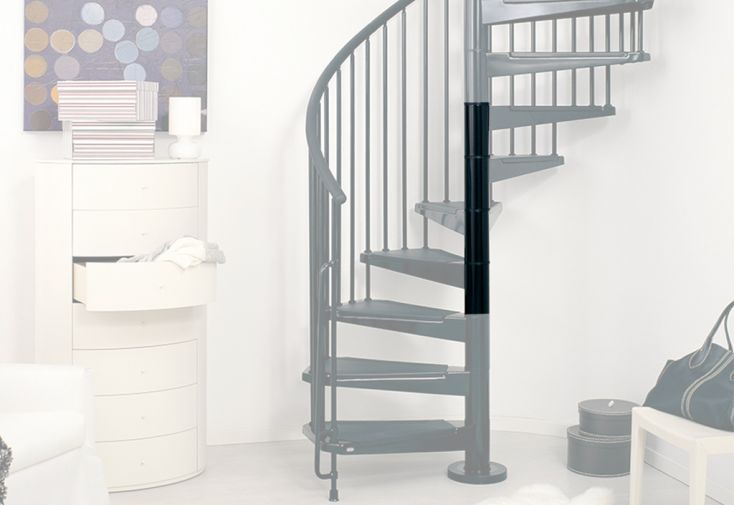 Pylône central pour escalier en colimaçon 82 cm