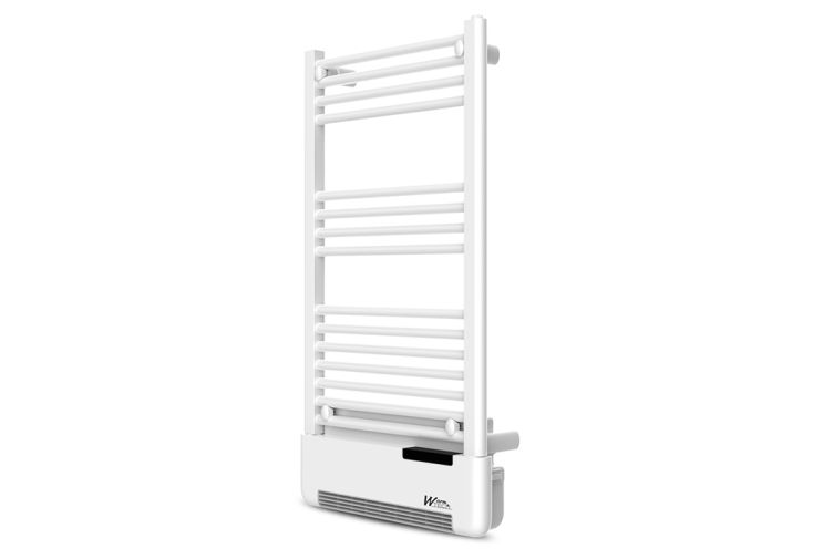 Radiateur sèche-serviette électrique 500 W + soufflerie 1000 W