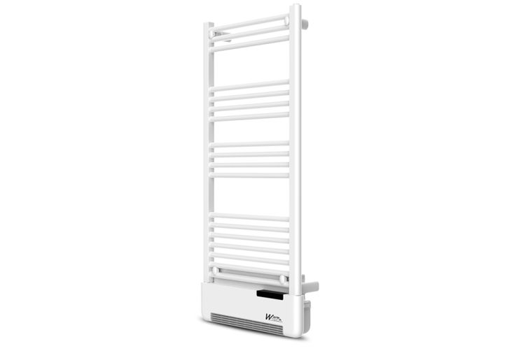 Radiateur sèche-serviette électrique 750 W + soufflerie 1000 W