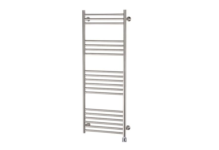 Radiateur sèche-serviettes électrique en inox 400 W - Tora