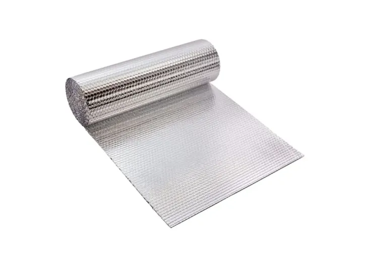 Isolant aluminium triple couche 4 mm – rouleau de 10 m x 60 cm