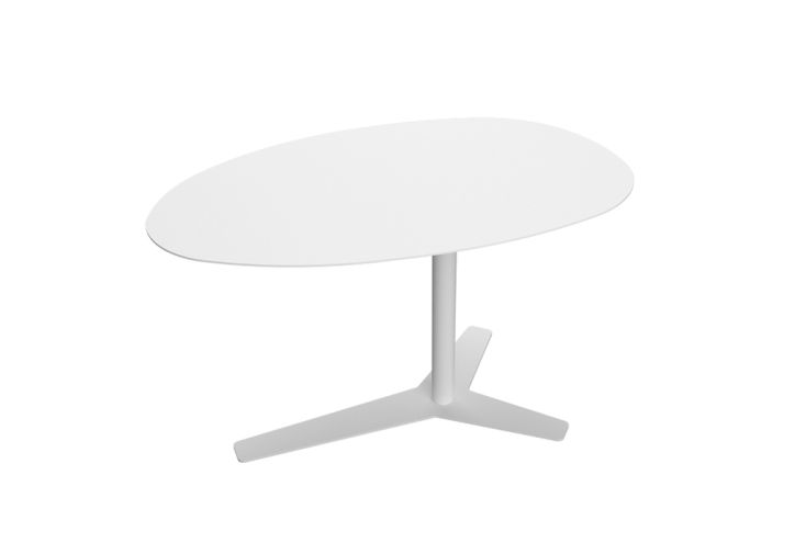 Table basse en acier Space – 43 x 72 x 43 cm