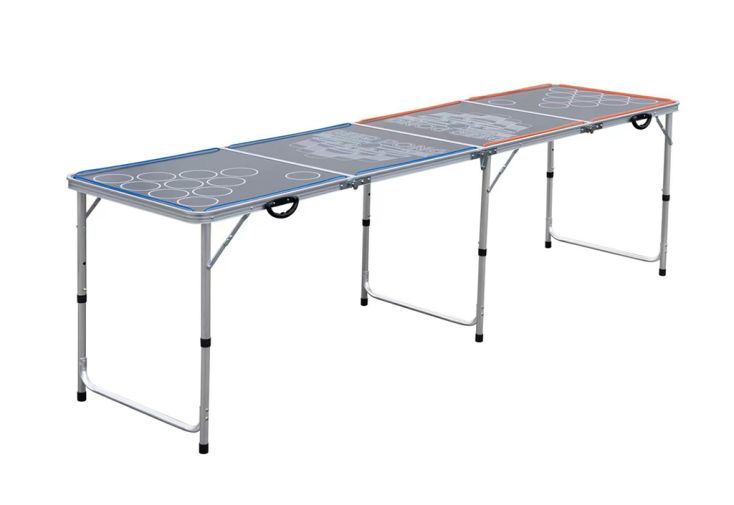 Table de beer-pong LED pliable – 60 x 240 cm