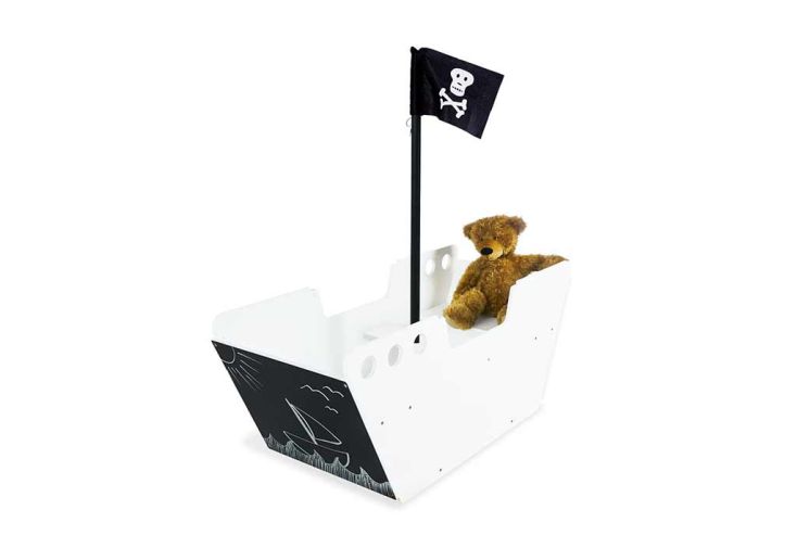 Table de jeu enfant en bois bateau pirate – Hoppetosse