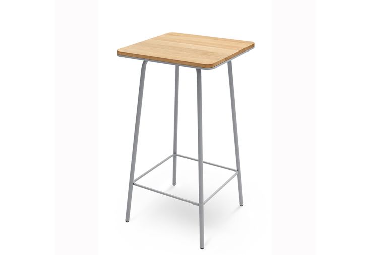 Table haute en bois et métal - Acan