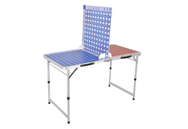 Table de jeu bataille navale pliable – 60 x 120 cm