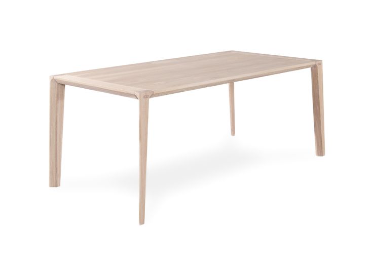 Table de Salle à Manger en Bois de Chêne Raia (Pls Tailles)