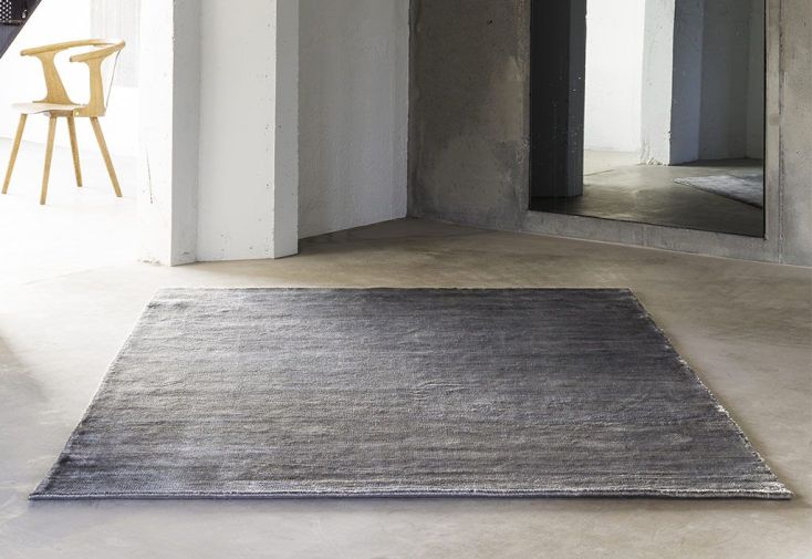 Tapis en Fibres de Bambou Bamboo Grey (4 Tailles)