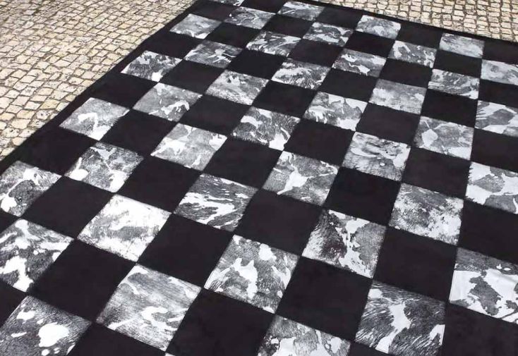 Tapis en Peau Blocks (140x200 - 170x240 - 200x300cm)