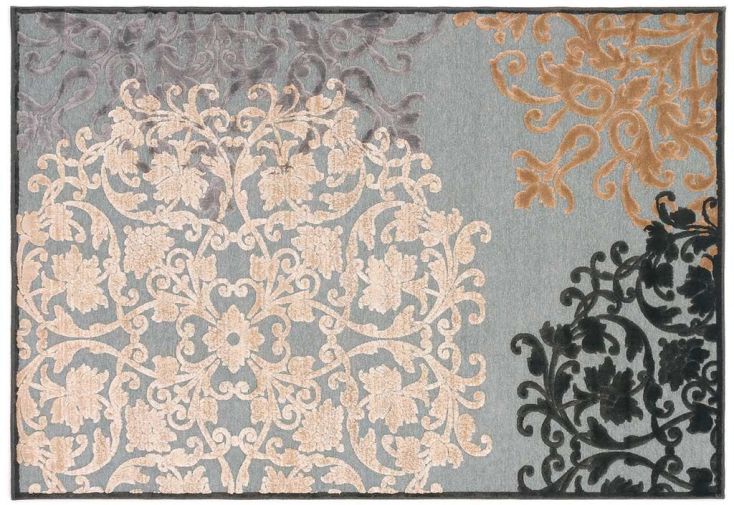 Tapis en Viscose et Polyester Pixie (3 Coloris, 4 Tailles)