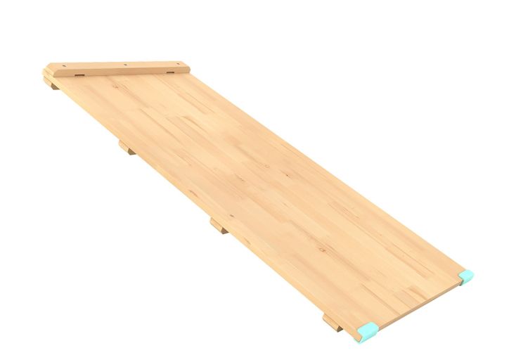 Toboggan en bois pour cube et triangle d’escalade – Active Tots TP