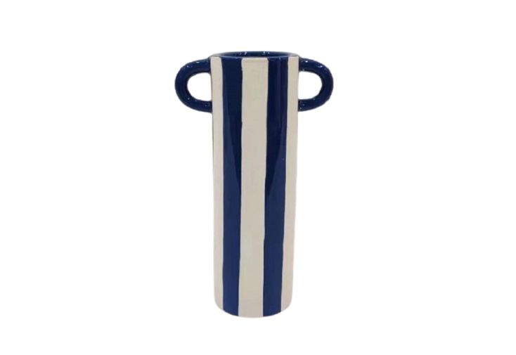 Vase en grès Athezza Circus – 8 x 15 x 25 cm