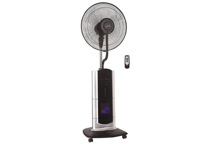 Ventilateur Brumisateur Ioniseur sur Pied + Télécommande