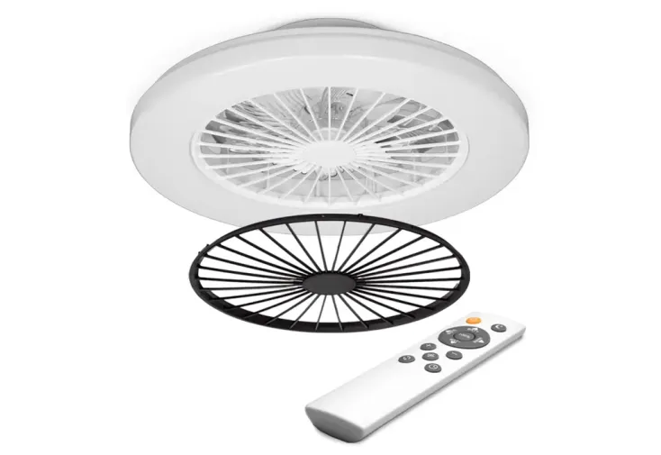 Ventilateur de plafond éclairage LED avec télécommande