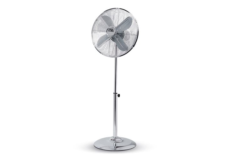 Ventilateur sur pied en métal 3 vitesses 50 W – 40 cm