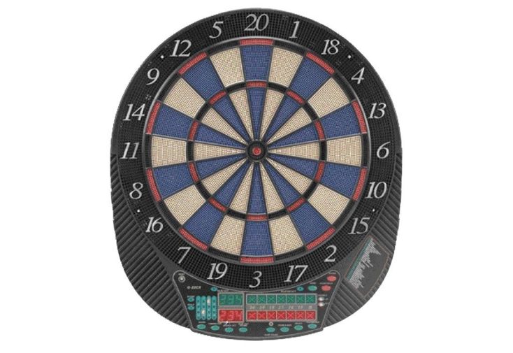 Cible de fléchettes électronique René Pierre Viper - 28 jeux