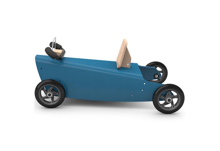 Porteur voiture évolutif 2 en 1 éco-conçu en bois de hêtre