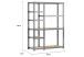 Armoire de Rangement en Acier avec 2 Étagères 150 x 192 cm dimensions buanderie garage boîtes de conserves