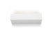 Lampe Murale Rectangulaire en Plâtre Rendl Light Studio Wim Blanc