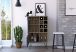 Armoire de bar 2 portes en bois Design Vicenza Paris