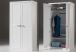 Chambre pour Enfant Complète avec Lit, Armoire 2 Portes, Chevet Lewis