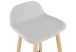 Assise en tissu tabouret style scandinave Kokoon Design