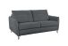 Canapé convertible gris