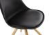 Assise et Dossier Chaise Kokoon Design Tolik Noir