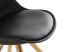 Détails Assise Chaise Kokoon Design Tolik Noir